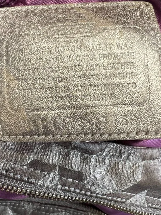 Coach Madison Sateen Maggie Silhouette Shoulder Bag - Picture 11 of 15